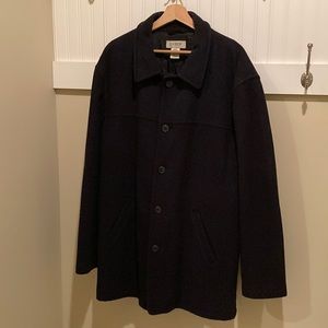 J Crew Men’s XLT Dark Navy Coat